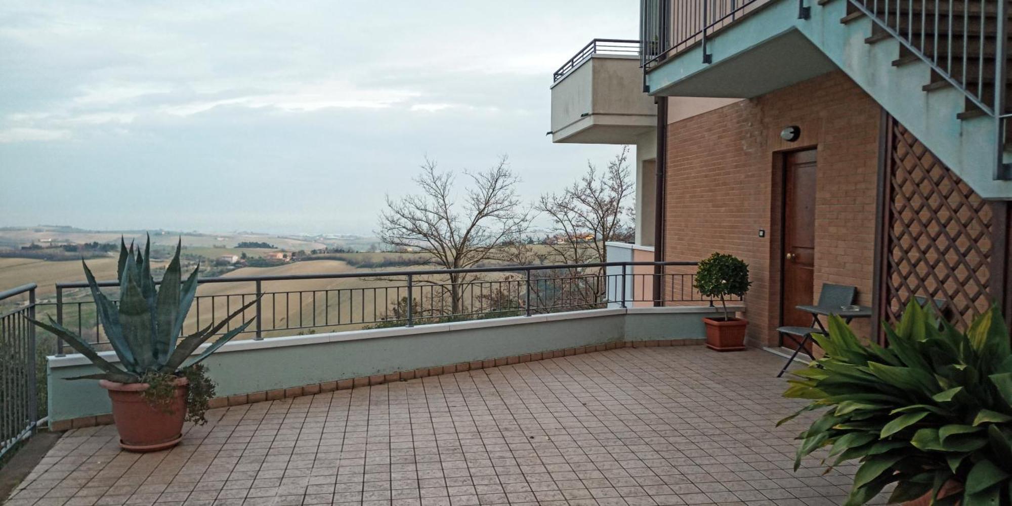 Appartamento Che Vista! Affittacamere Mombaroccio Exteriér fotografie